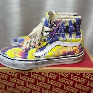 VANS - SK8 Hi Tapered - Washed Tie Dye